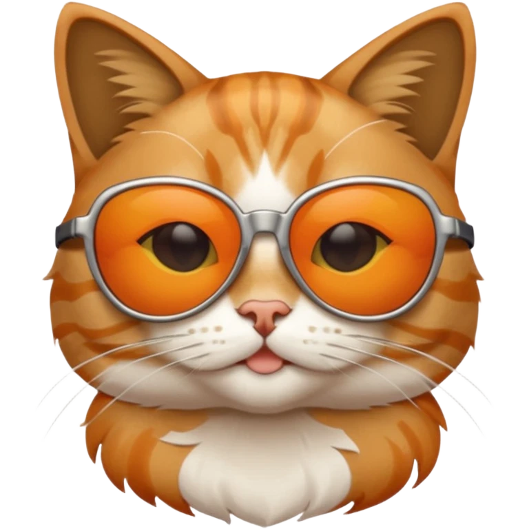 Cat wearing sunglasses emoji