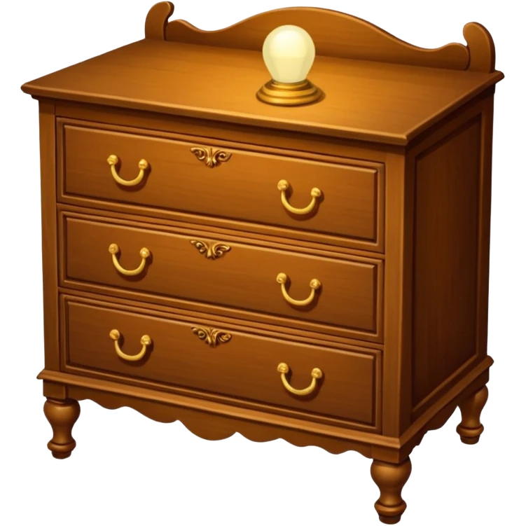 A Cupboard-commode-drawer-night-bed-stand furniture with a night lamp,WİTH BED emoji