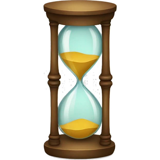 Hourglass emoji