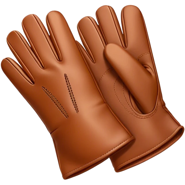 Leather gloves  emoji