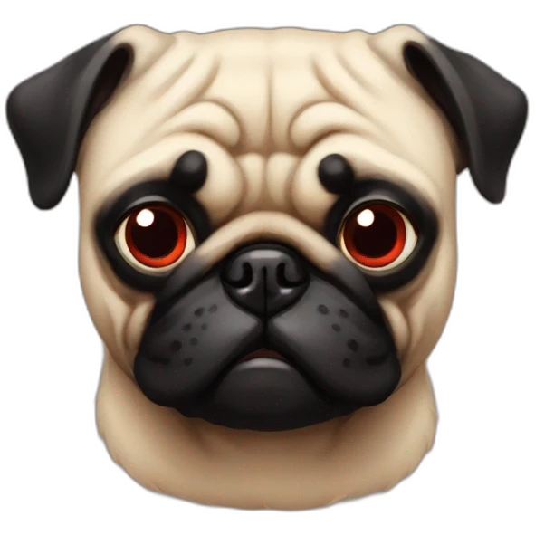 devil pug emoji