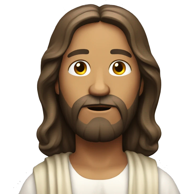jesus christ pray emoji