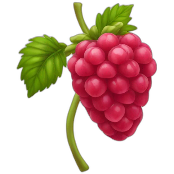 Frais framboise mirti emoji
