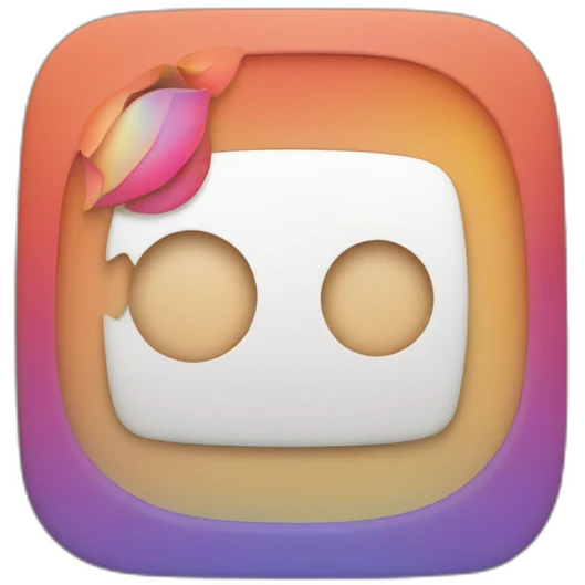 instagram logo emoji