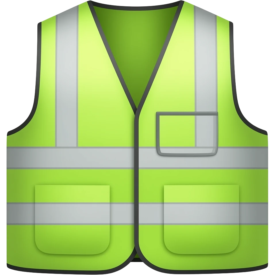 safety vest emoji