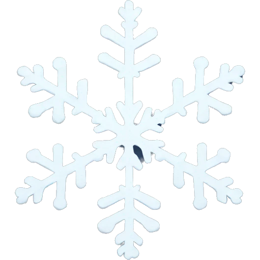 snow flakes emoji