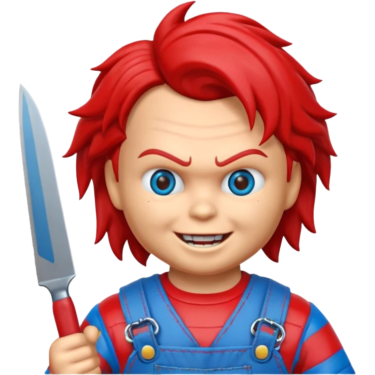 Un emojin de chuky emoji