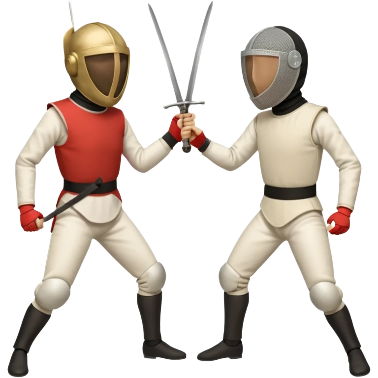 duel with epees emoji