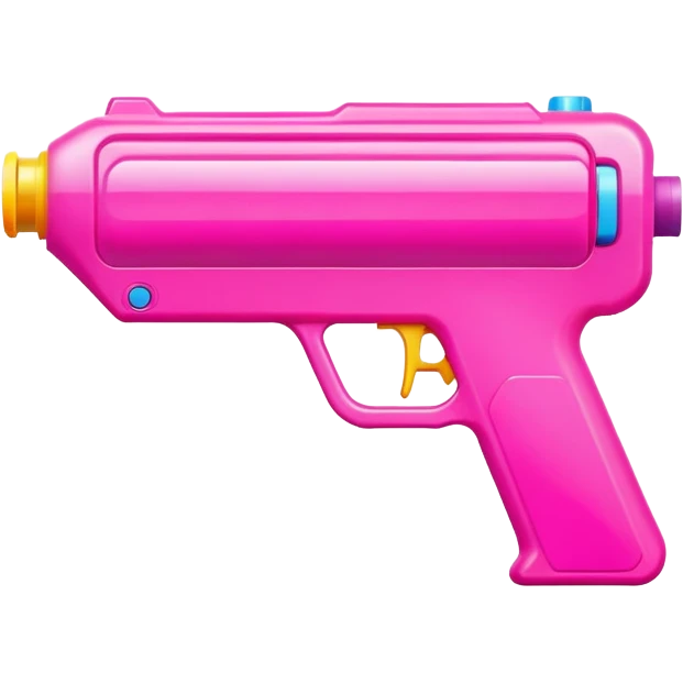 Pink water gun  emoji