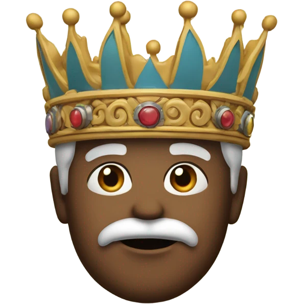 Chief logo with a crown emoji