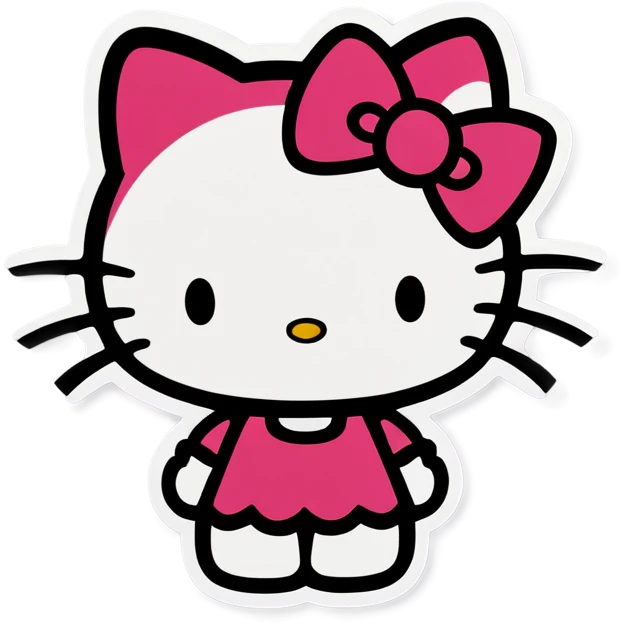 Hello kitty emoji