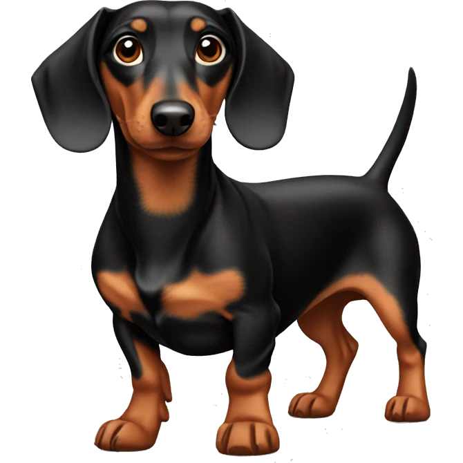Dog dachshund emoji