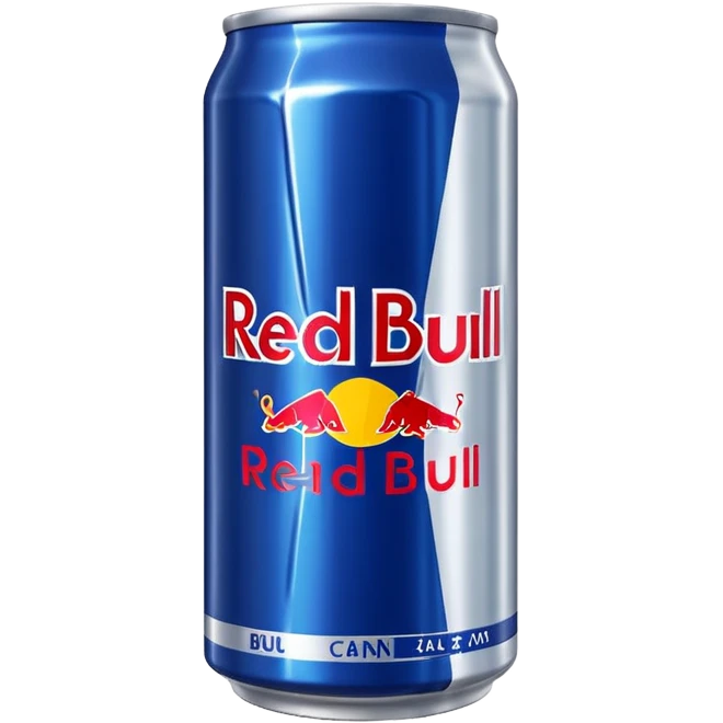 Red bull can emoji