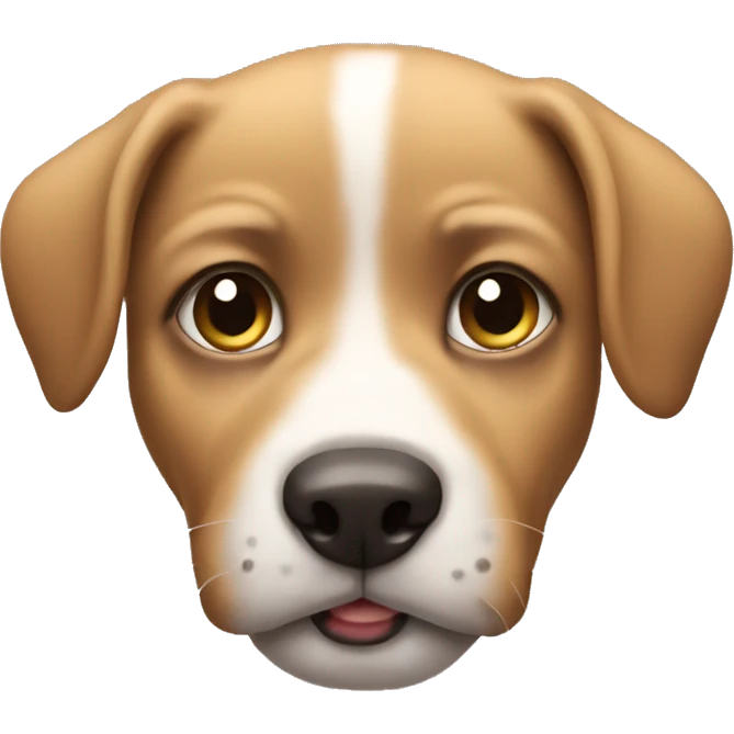 Dull puppy emoji