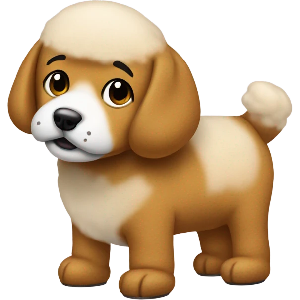 Uggs on a dog  emoji