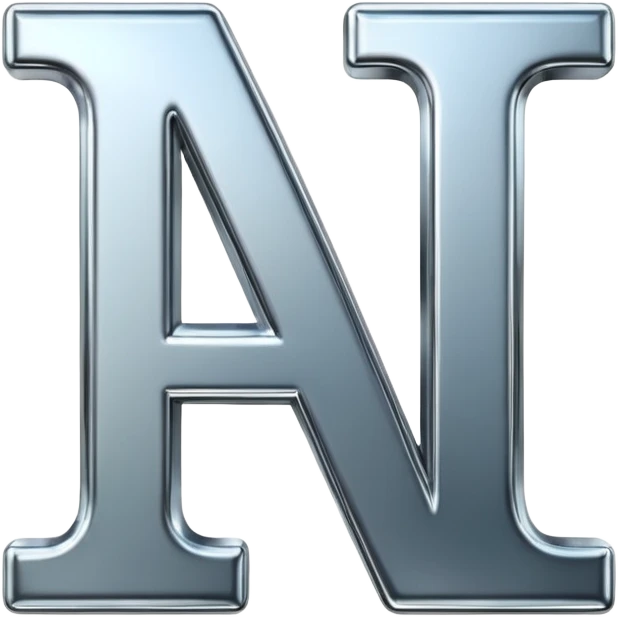 letters "A and I" emoji