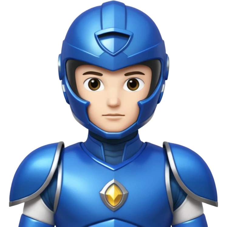 Spd blue power ranger emoji