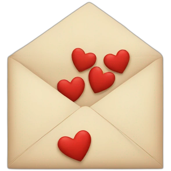 Love letter  emoji