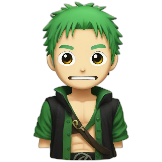 Zoro from one piece emoji