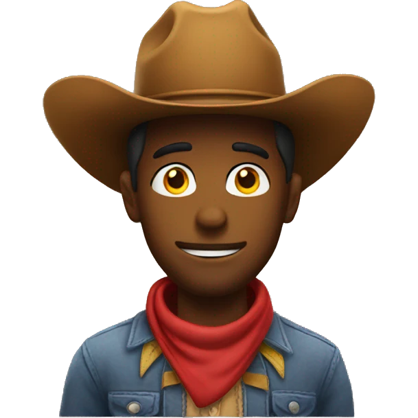 cowboy emoji saluting emoji