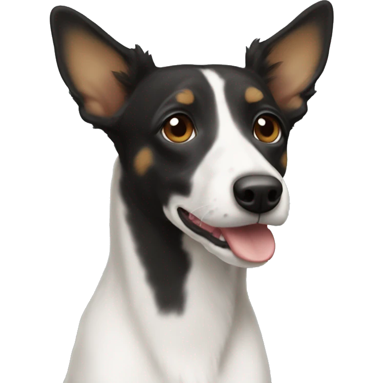 Black podengo  emoji
