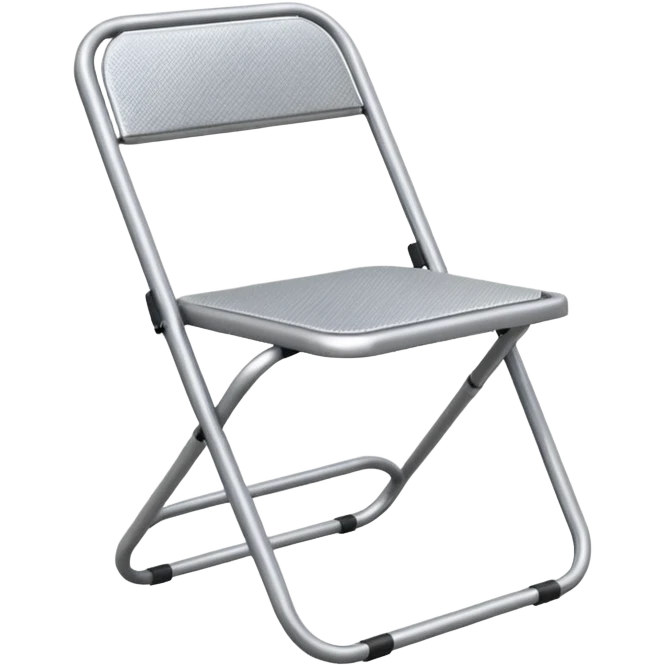 Foldable chair made of metal.






















 emoji