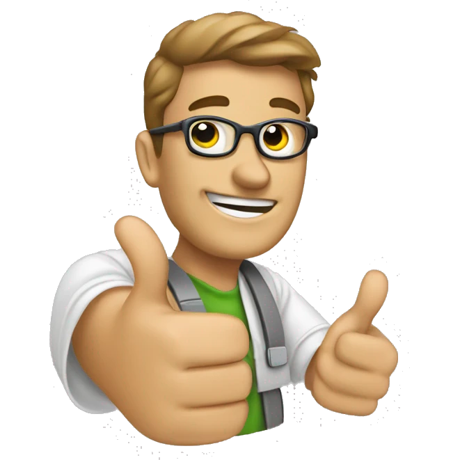 IT Tech Thumbs Up emoji