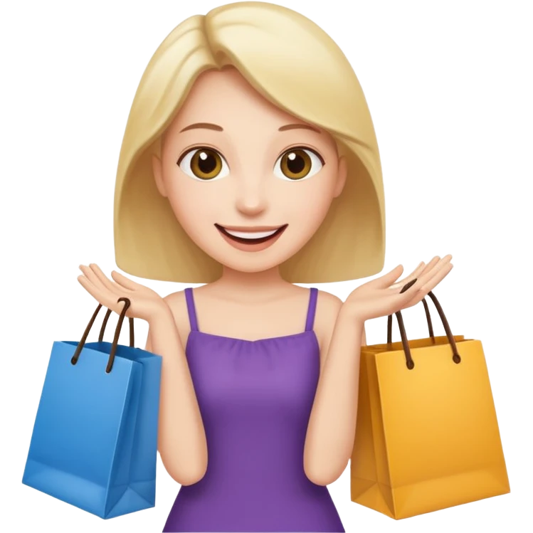 Shopping emoji