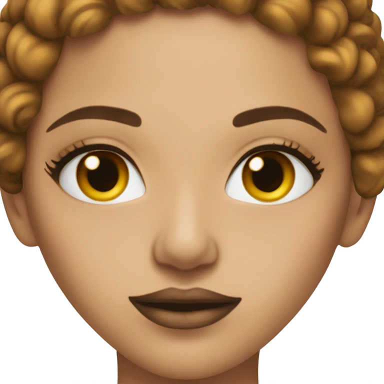 Una maquilladora emoji