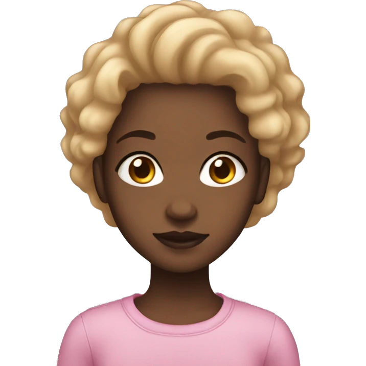 Light skin black girl  emoji