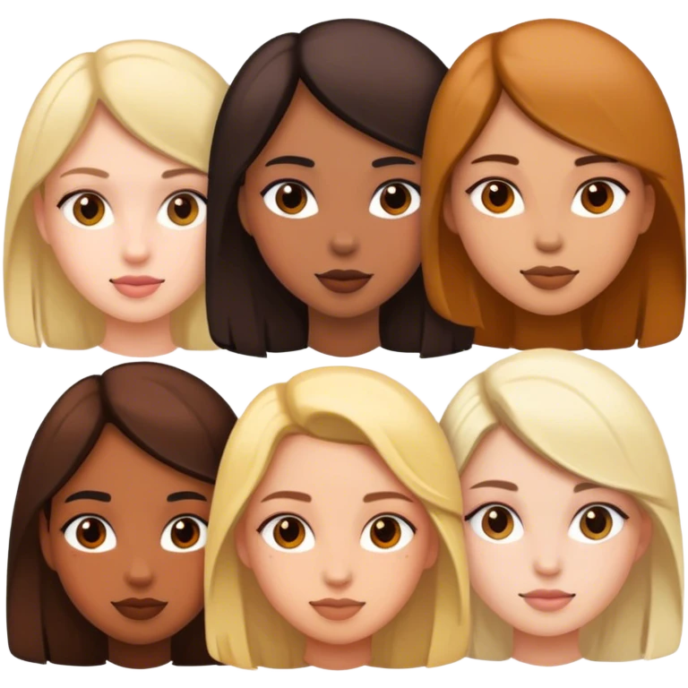 Niñas emoji