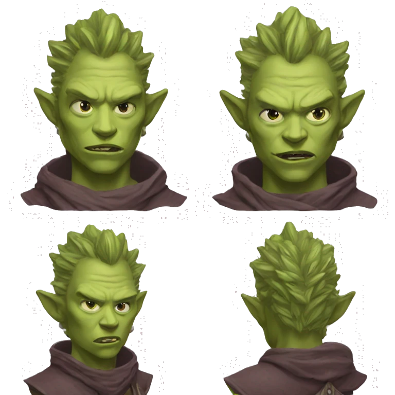monster from Dungeons & Dragons super realistic emoji