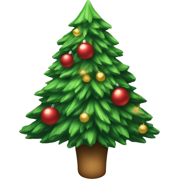 Christmas tree emoji