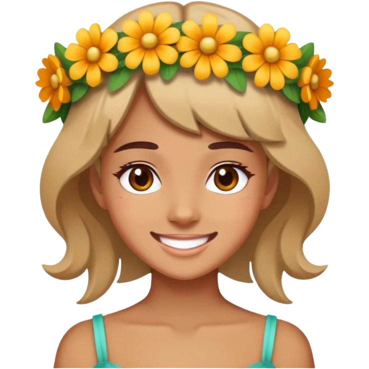Zesty girl emoji