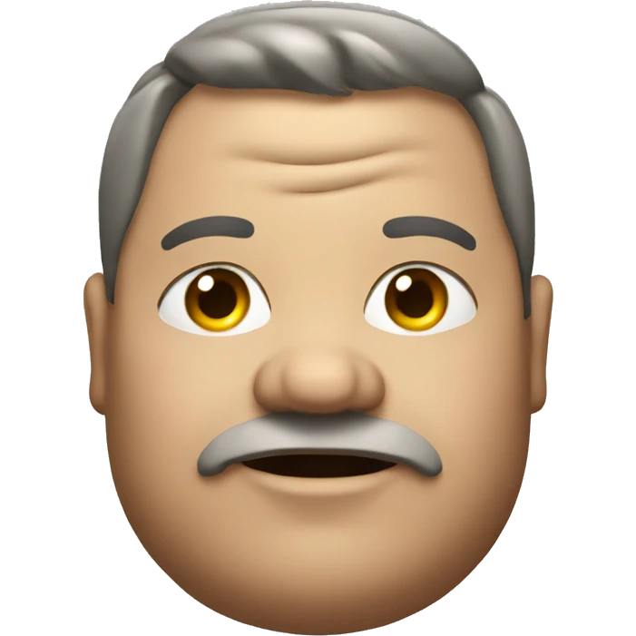 Fat man emoji