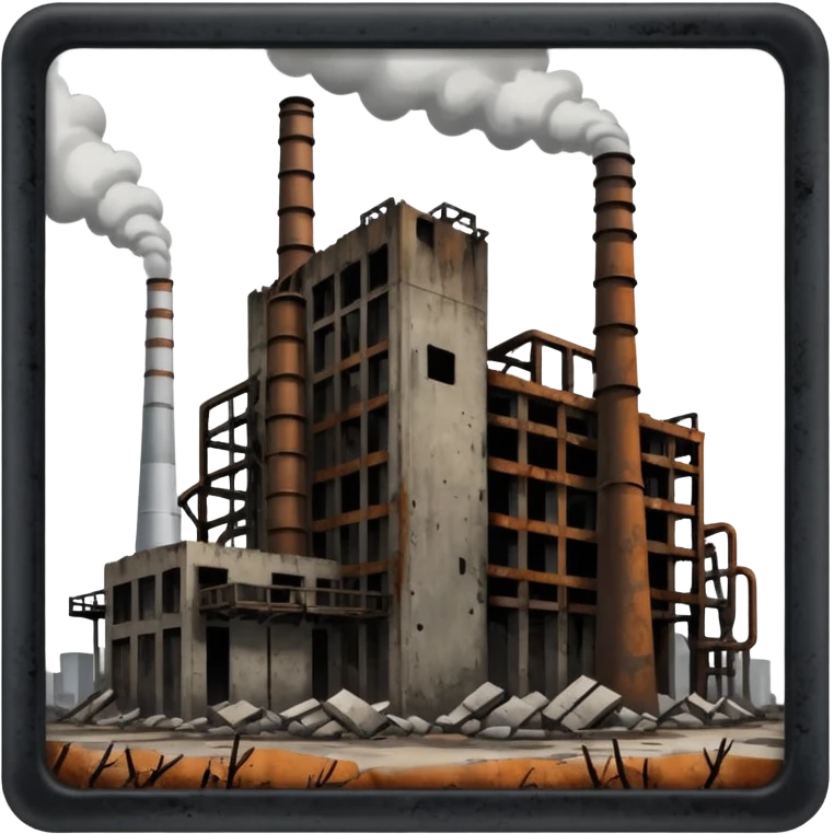 the power plant ruins emoji