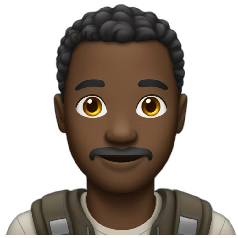 african man emoji