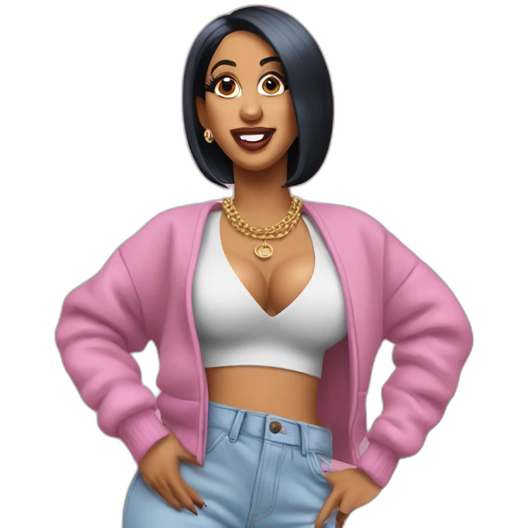 Cardi b emoji