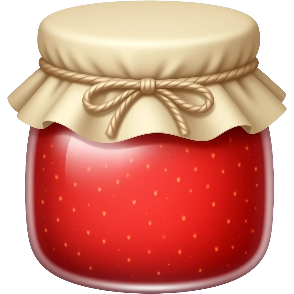 Geleia de morango emoji