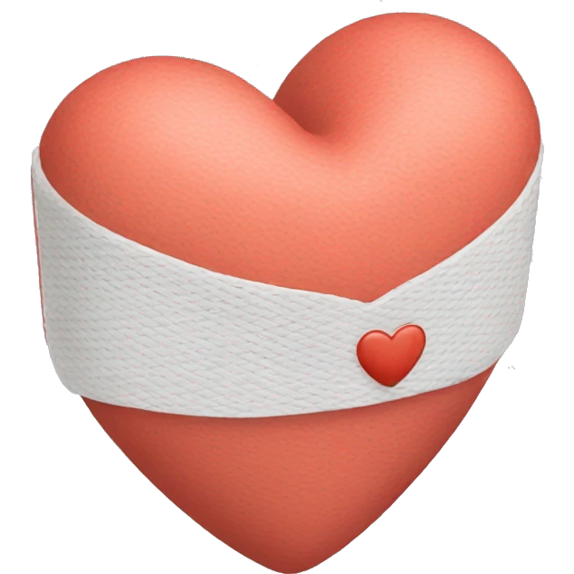 Heart bandage emoji