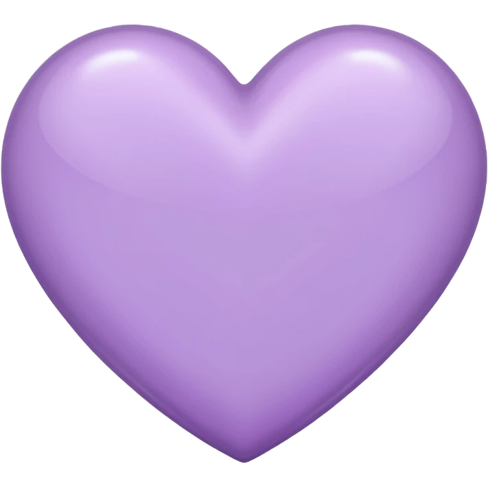 light purple heart emoji
