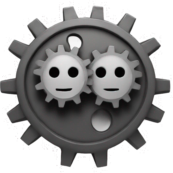 2 cogs emoji