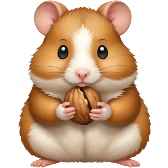 hamster holding nutz emoji
