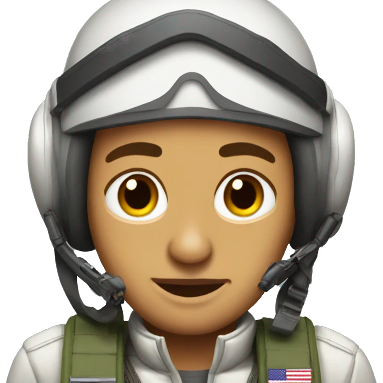 fighter jet pilot emoji