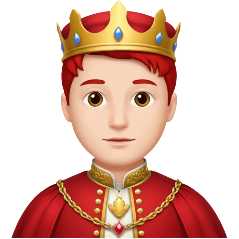 red royal man emoji
