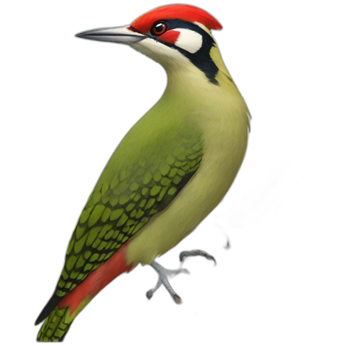 European Green Woodpecker emoji
