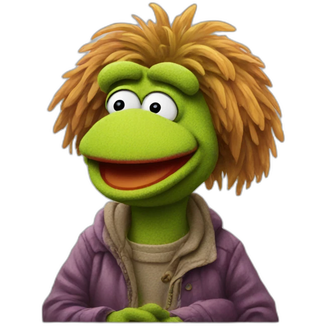 FRAGGLE chatting in WhatsApp  emoji
