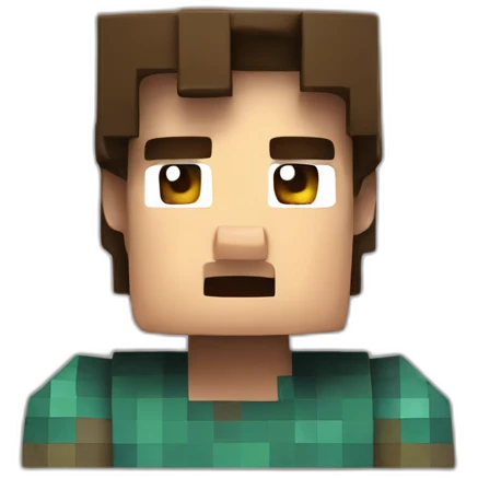 minecraft steve confused emoji