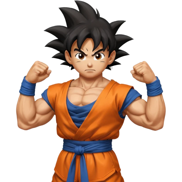 Goku pose emoji