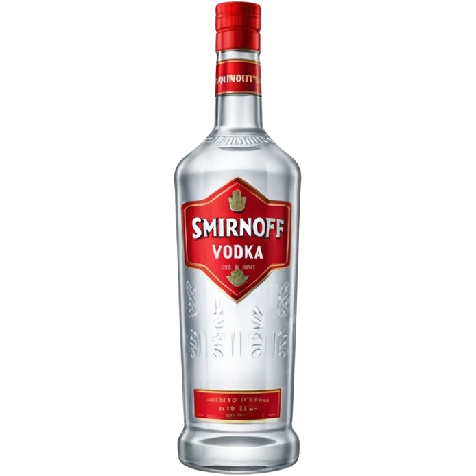 Smirnoff Vodka bottle emoji